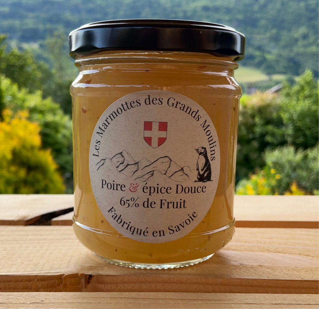 Poire & Epices Douce 65% de Fruits
